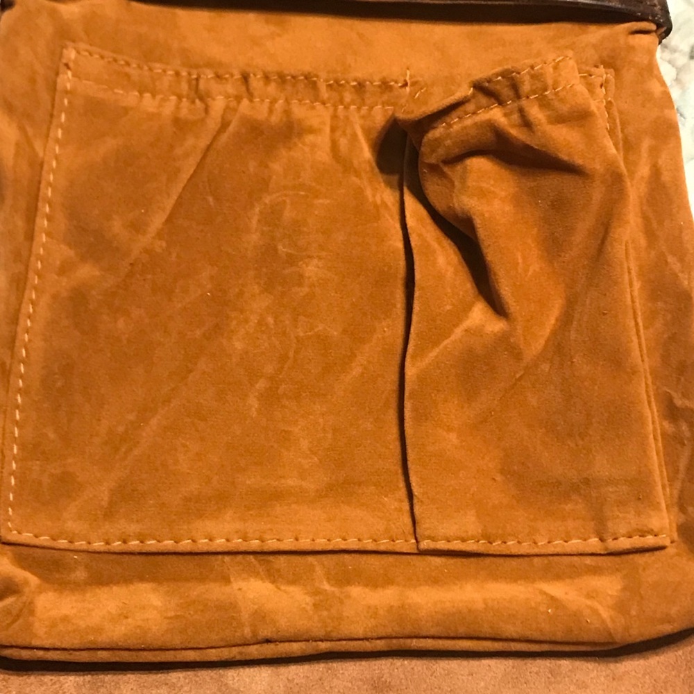 Turquoise Tooled Leather Patricia Nash Crossbody - Picture 7 of 7